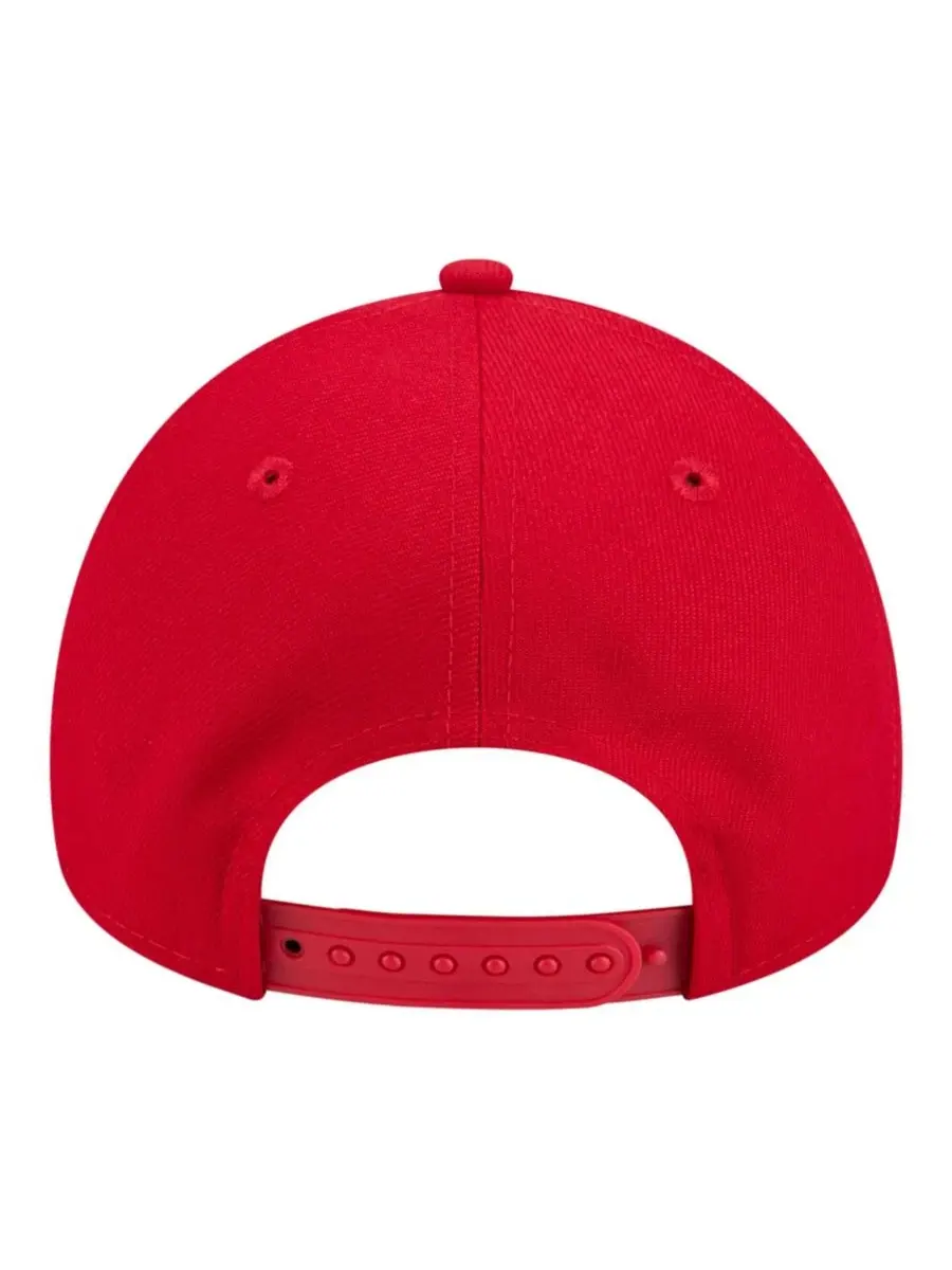 Бейсболка New Era 9FORTY A-Frame с вышивкой Nebraska Huskers — изображение 2 из 5, алый