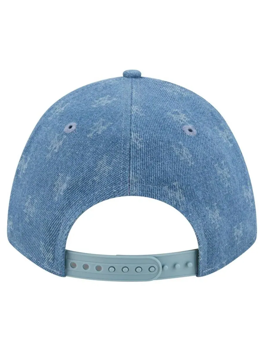 Кепка New Era A-Frame 9FORTY New Era — изображение 4 из 5, джинсовый синий