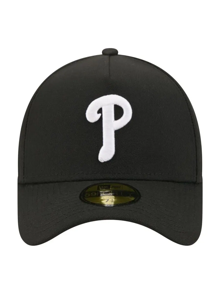 Бейсболка фиттед с высокой тульей Philadelphia Phillies New Era — изображение 2 из 5, черный
