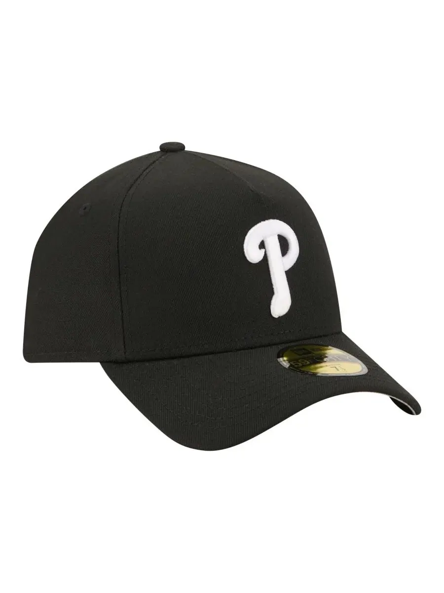 Бейсболка фиттед с высокой тульей Philadelphia Phillies New Era — изображение 3 из 5, черный