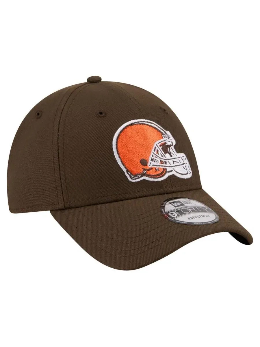 Кепка с вышитым логотипом Cleveland Browns New Era — изображение 4 из 5, коричневый