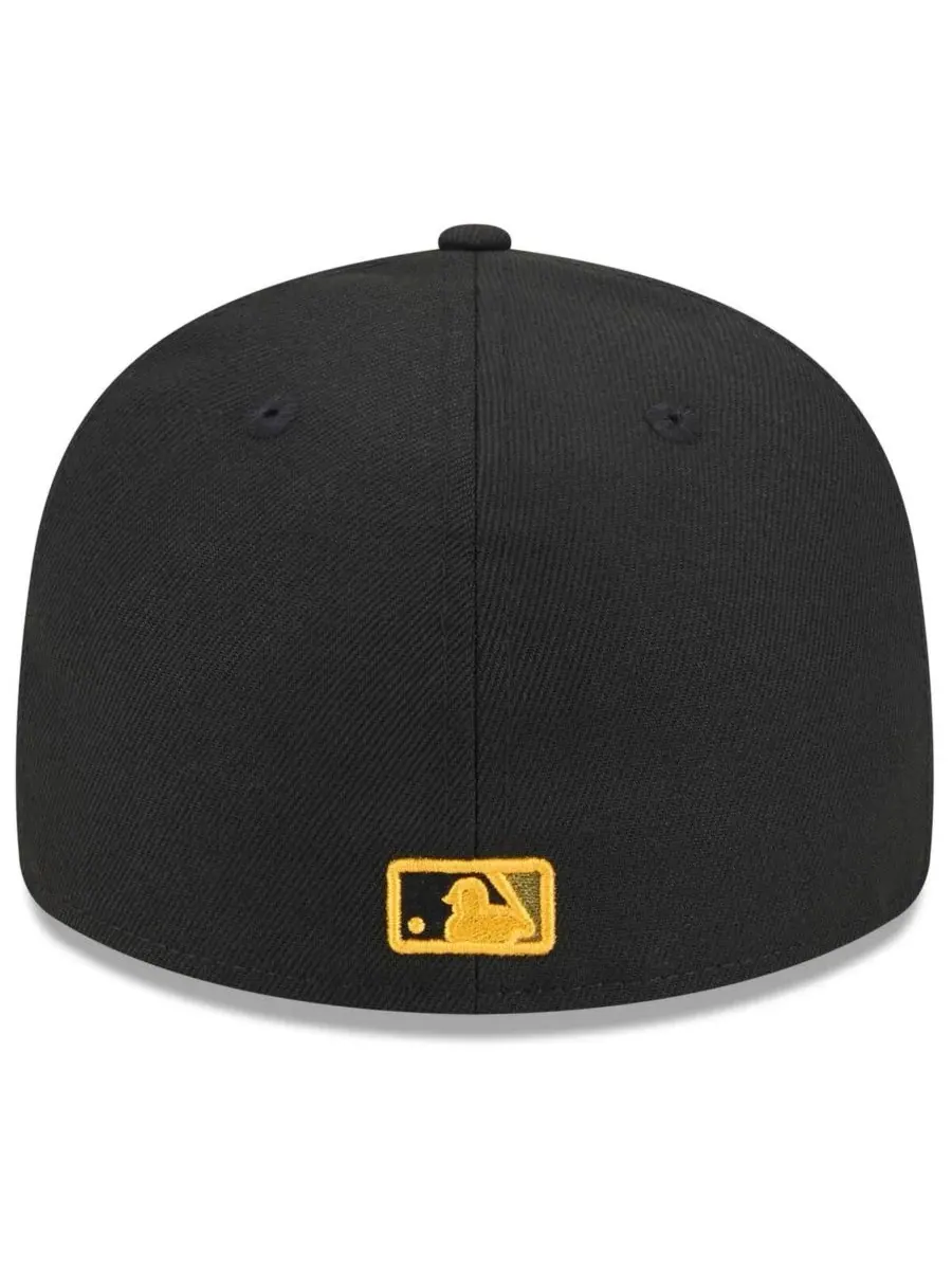 New Era Мужская черная бейсболка Washington Nationals 2024 Armed Forces Day Low Profile 59FIFTY — изображение 2 из 4, черный