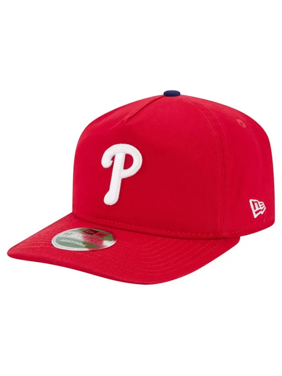 New Era Мужская красная регулируемая бейсболка Philadelphia Phillies Team 19TWENTY