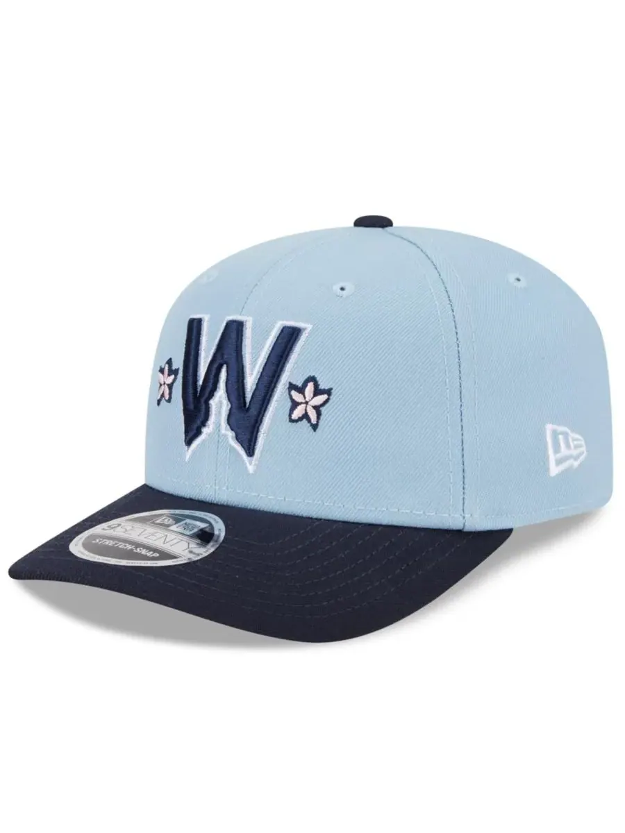 New Era Мужская синяя регулируемая бейсболка Washington Nationals 2025 City Connect 9SEVENTY