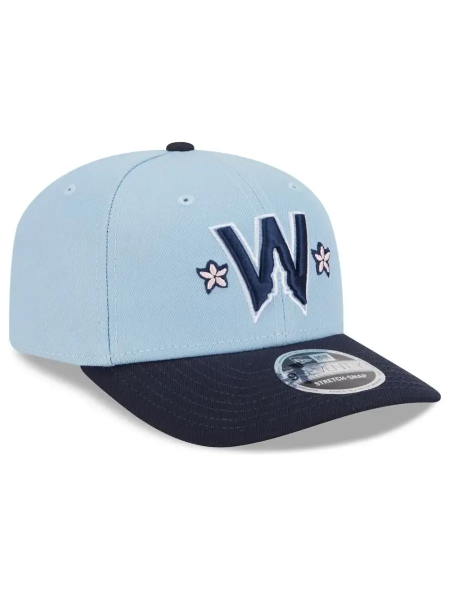 New Era Мужская синяя регулируемая бейсболка Washington Nationals 2025 City Connect 9SEVENTY — изображение 3 из 5, синий