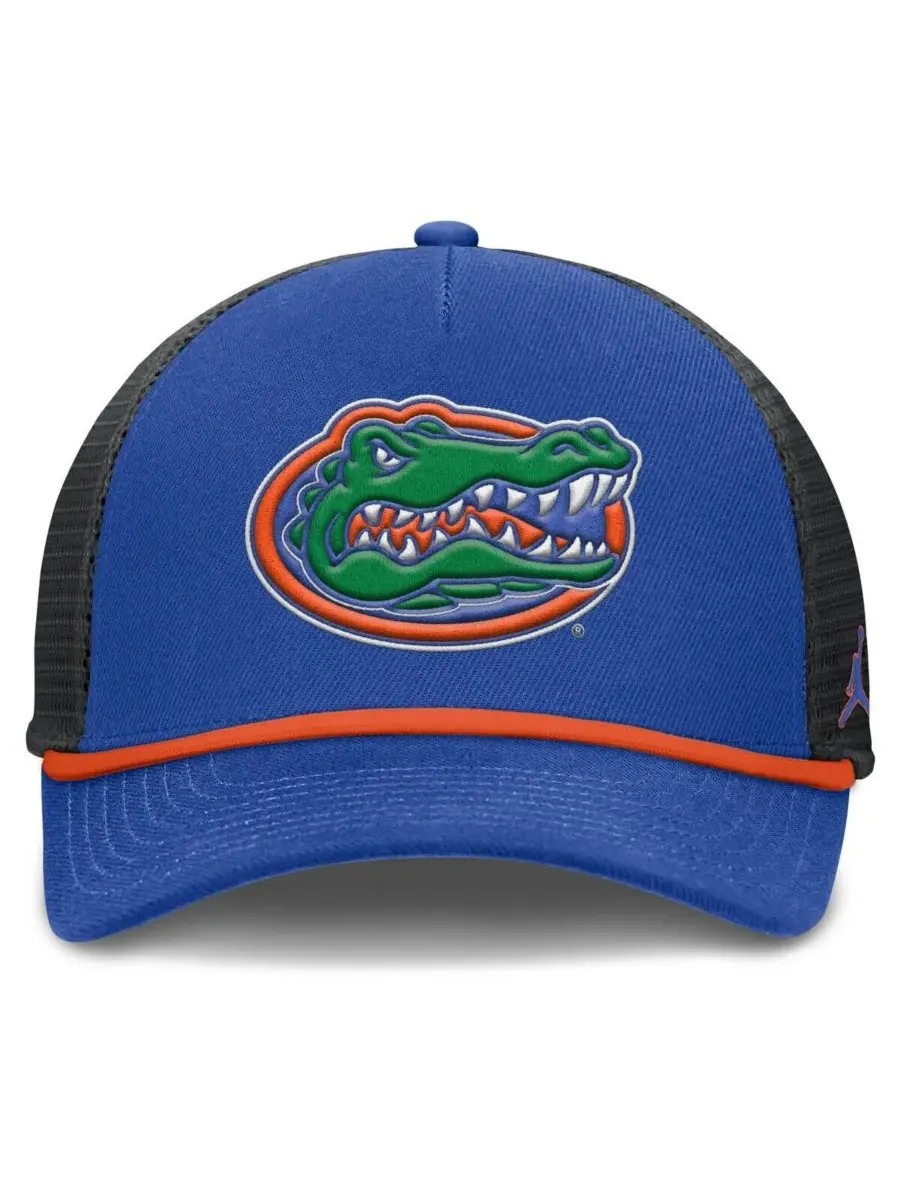 Мужская регулируемая кепка-тракер Royal Florida Gators Rise Primetime Jordan — изображение 2 из 4, королевский