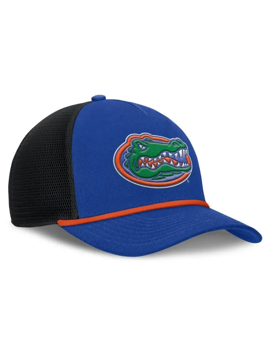 Мужская регулируемая кепка-тракер Royal Florida Gators Rise Primetime Jordan — изображение 3 из 4, королевский