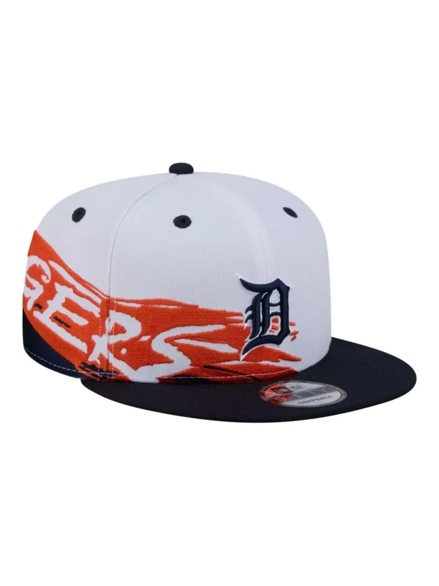 Бейсболка с высокой тульей с вышитым логотипом Detroit Tigers New Era