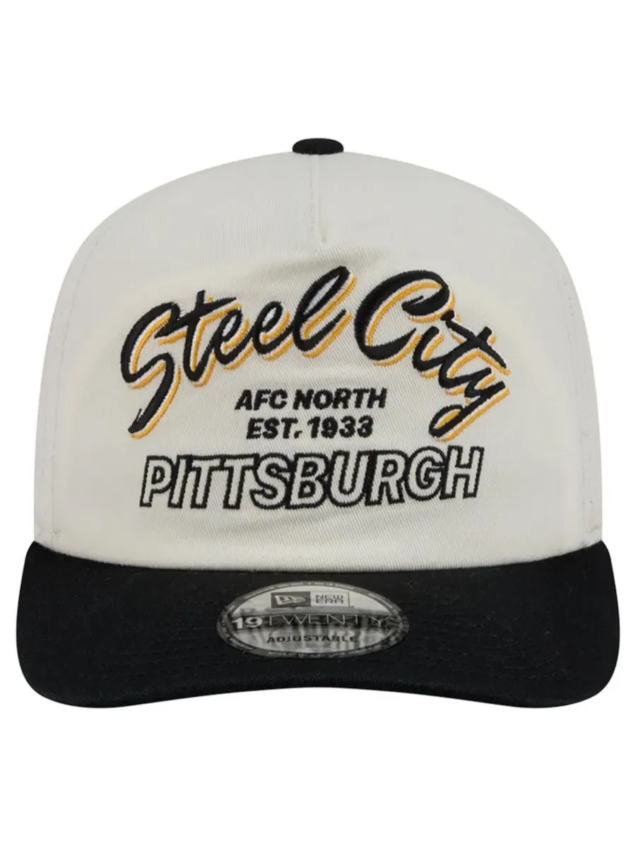 Кепка Pittsburgh Steelers Script 19TWENTY New Era — изображение 2 из 7, бежевый