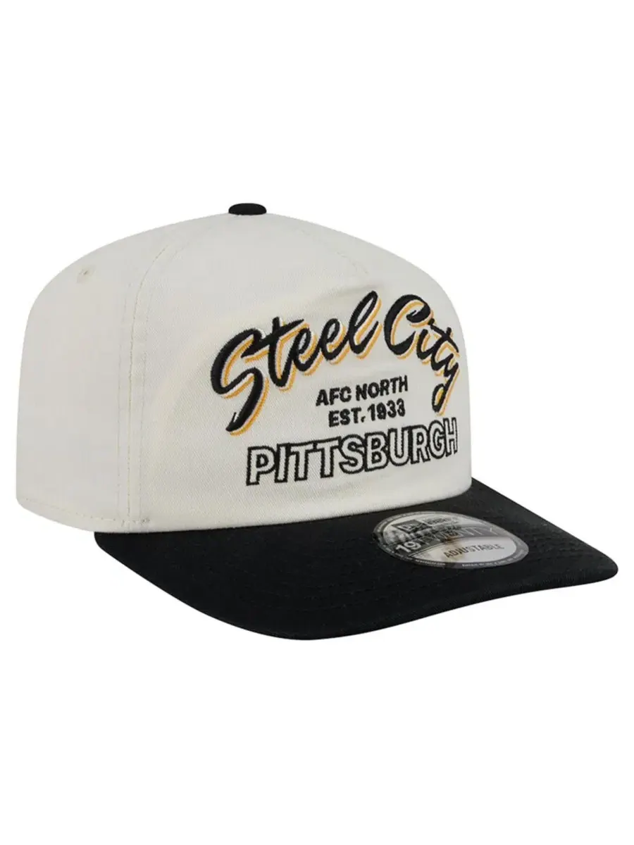 Кепка Pittsburgh Steelers Script 19TWENTY New Era — изображение 3 из 7, бежевый