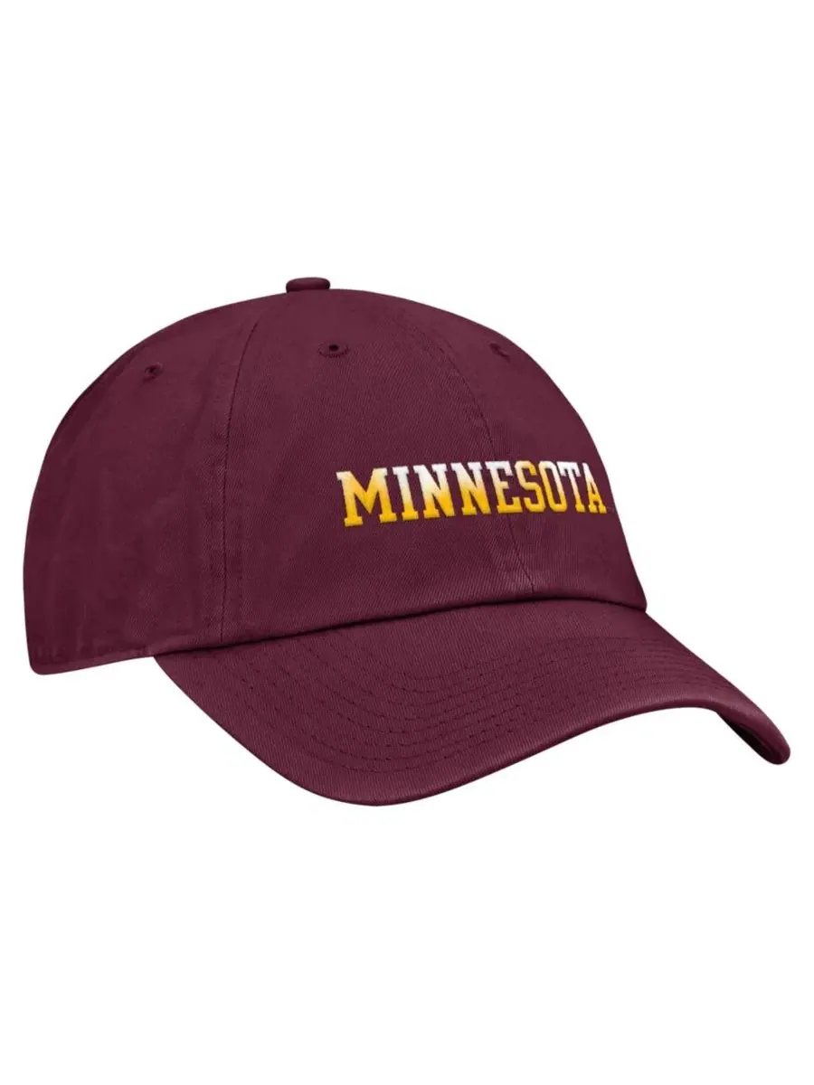 Кепка Nike Club с вышивкой Minnesota Golden Gophers — изображение 2 из 3, коричневый