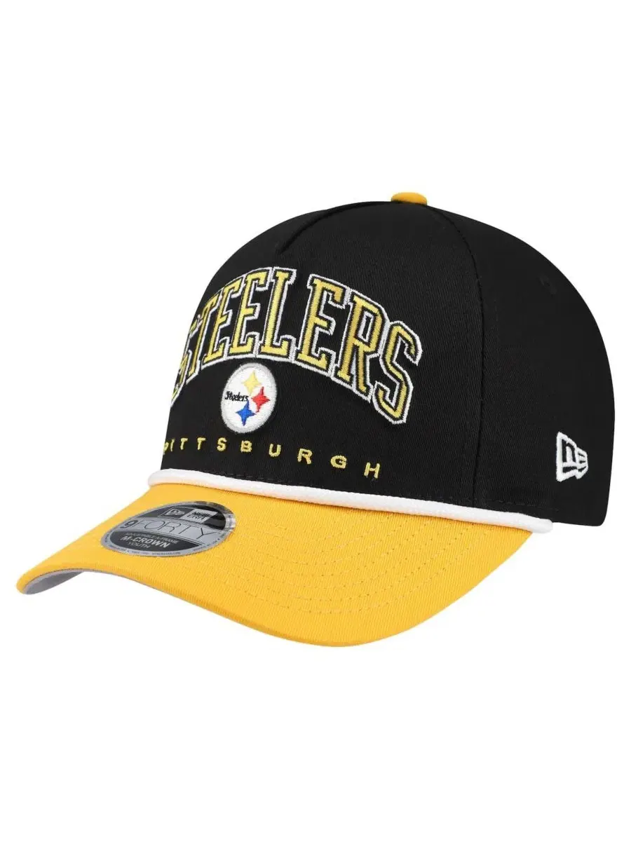Кепка Pittsburgh Steelers с вышивкой, модель Arch COOLERA 9FORTY A-Frame New Era