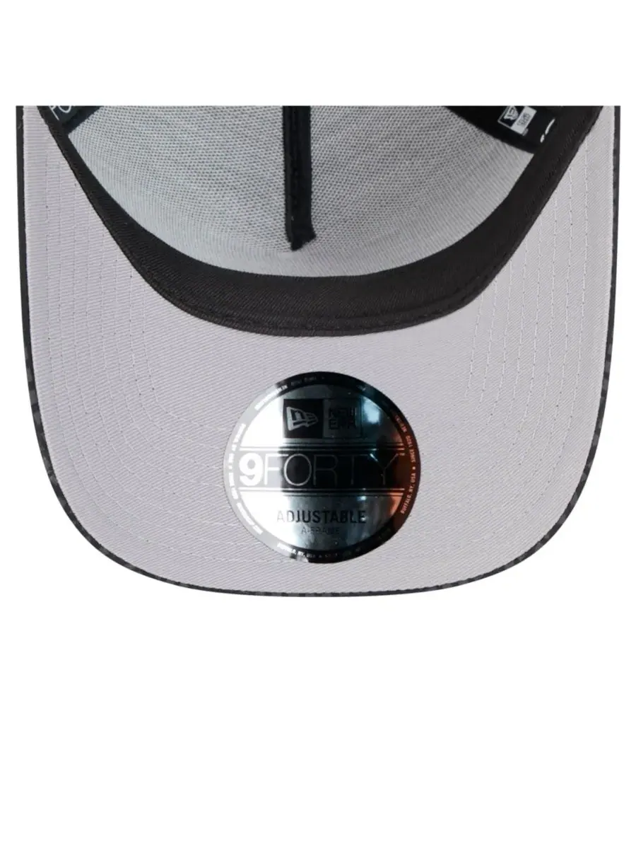 New Era Мужская черная кепка-тракер New York Jets Throwback Midnight Ink Tonal Text A-Frame с — изображение 3 из 5, черный