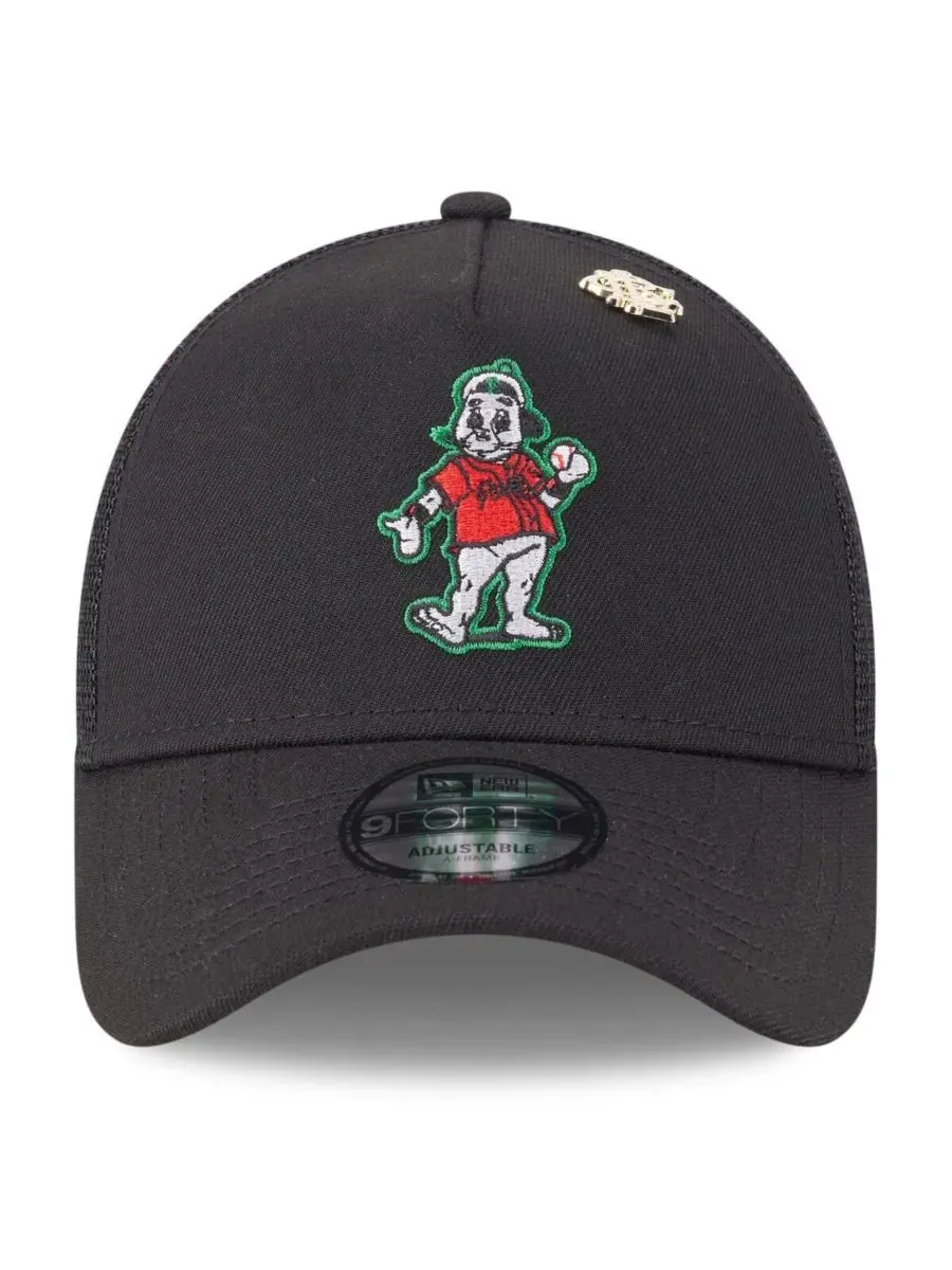 New Era Мужская черная регулируемая кепка-тракер San Francisco Giants 2025 Big League Chew A-Frame — изображение 4 из 4