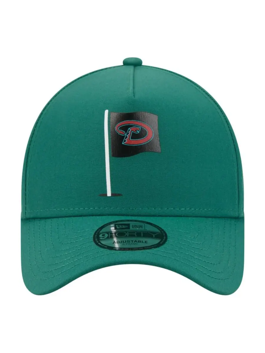 Кепка New Era Arizona Diamondbacks Pin Seeker 9FORTY A-Frame — изображение 4 из 5, зеленый