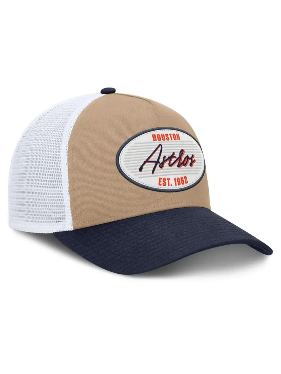 Кепка-тракер с принтом, модель Rise A-Frame Trucker Nike — изображение 3 из 4, хаки темно-синий