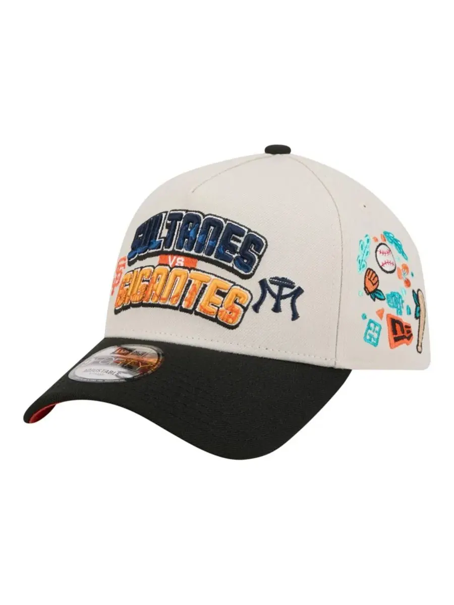 Бейсболка с вышивкой San Francisco Giants vs. Monterrey Sultanes 2026 Matchup 9FORTY A-Frame New Era