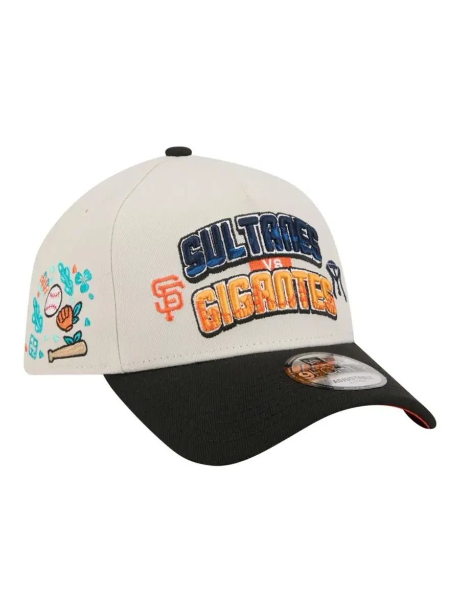 Бейсболка с вышивкой San Francisco Giants vs. Monterrey Sultanes 2026 Matchup 9FORTY A-Frame New Era — изображение 3 из 7