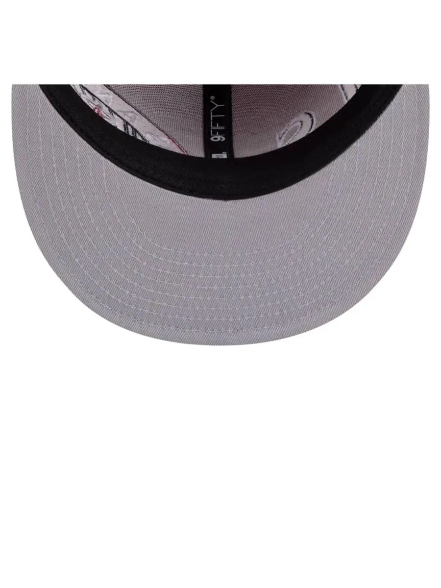 Кепка New Era Los Angeles Angels Stretched Two-Tone 9FIFTY — изображение 5 из 7, красный темно-синий
