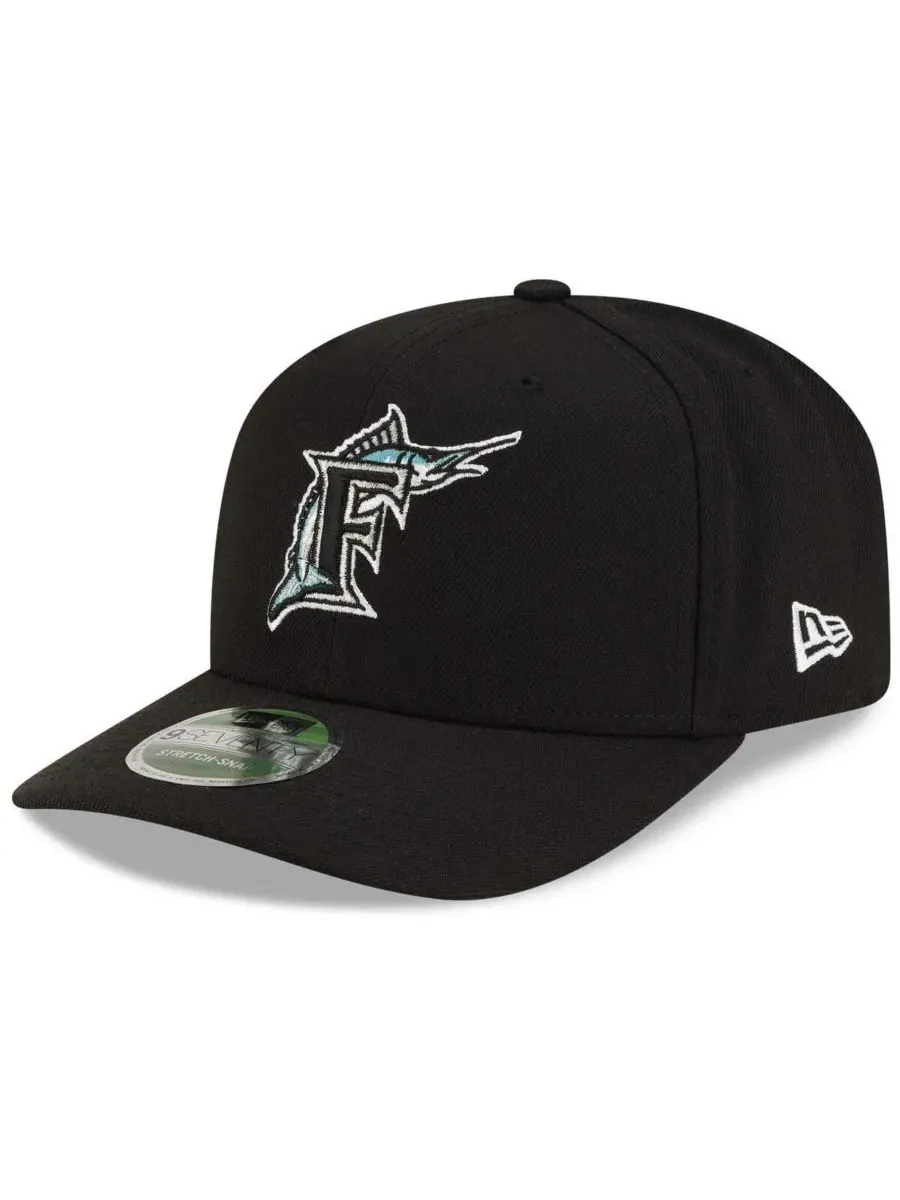 Бейсболка New Era 9SEVENTY с вышитым логотипом Florida Marlins