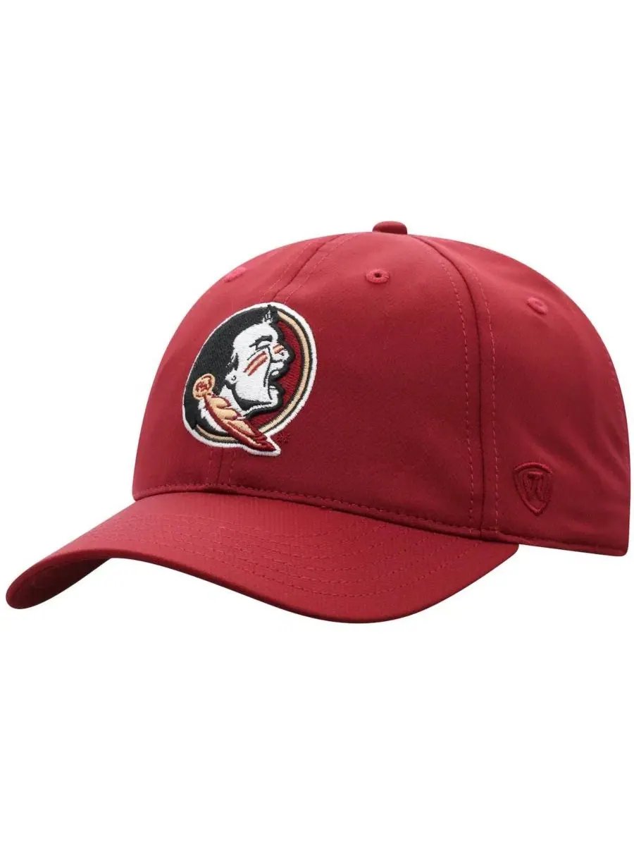 Бейсболка с вышитым логотипом Florida State Seminoles, Garnet Top of the World