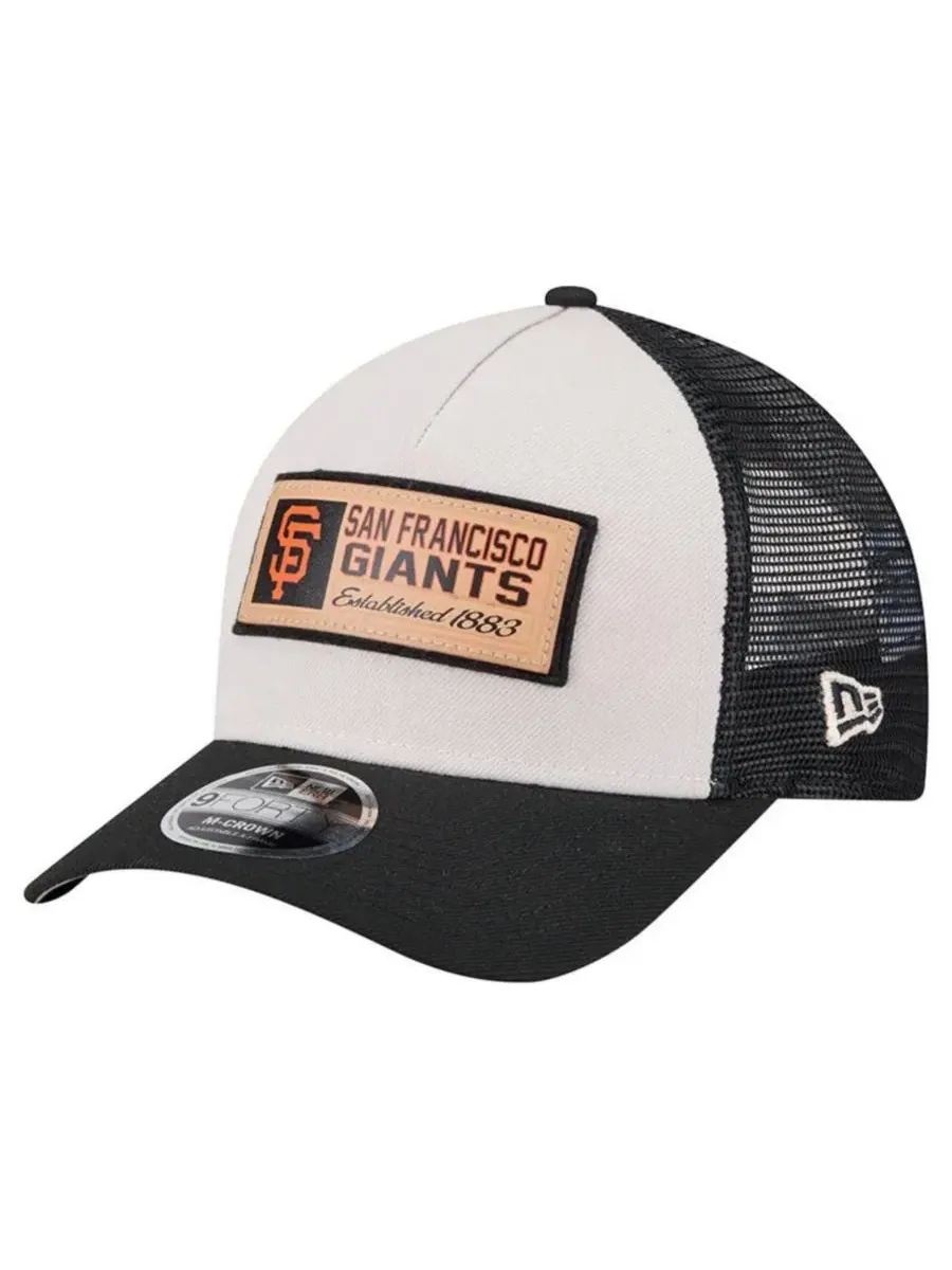 Кепка-тракер с принтом Text A-Frame Trucker 9FORTY New Era
