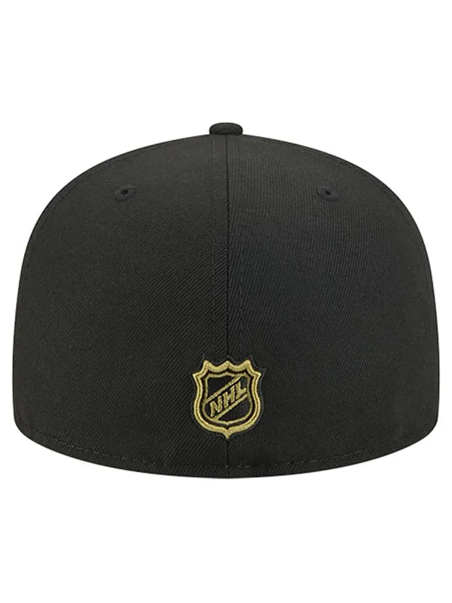New Era Мужская черная бейсболка Boston Bruins Military Appreciation Digital Camo Stars 59FIFTY — изображение 3 из 4, черный