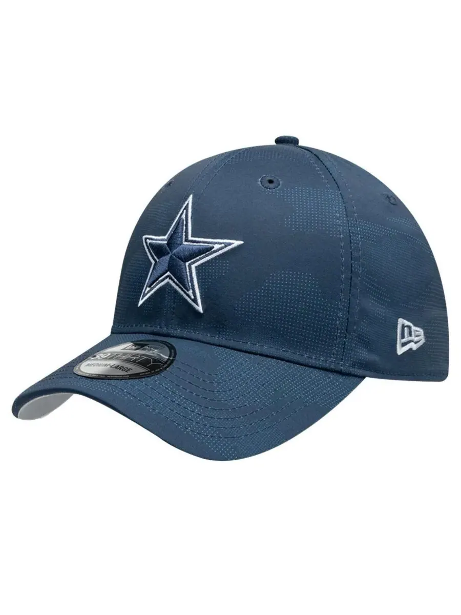 New Era Мужская кепка Dallas Cowboys 39THIRTY Flex темно-синего цвета в камуфляжной расцветке