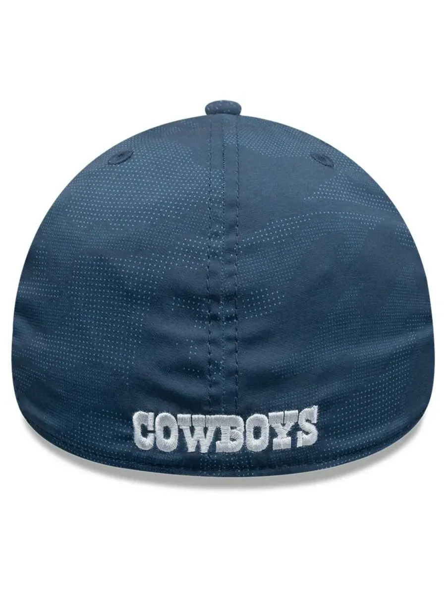 New Era Мужская кепка Dallas Cowboys 39THIRTY Flex темно-синего цвета в камуфляжной расцветке — изображение 2 из 4