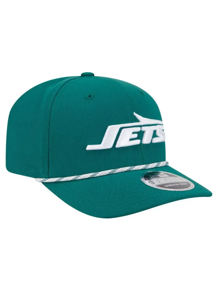New Era Мужская зеленая кепка New York Jets Gameday Multi Rope 9SEVENTY с эластичными застежками — изображение 4 из 5