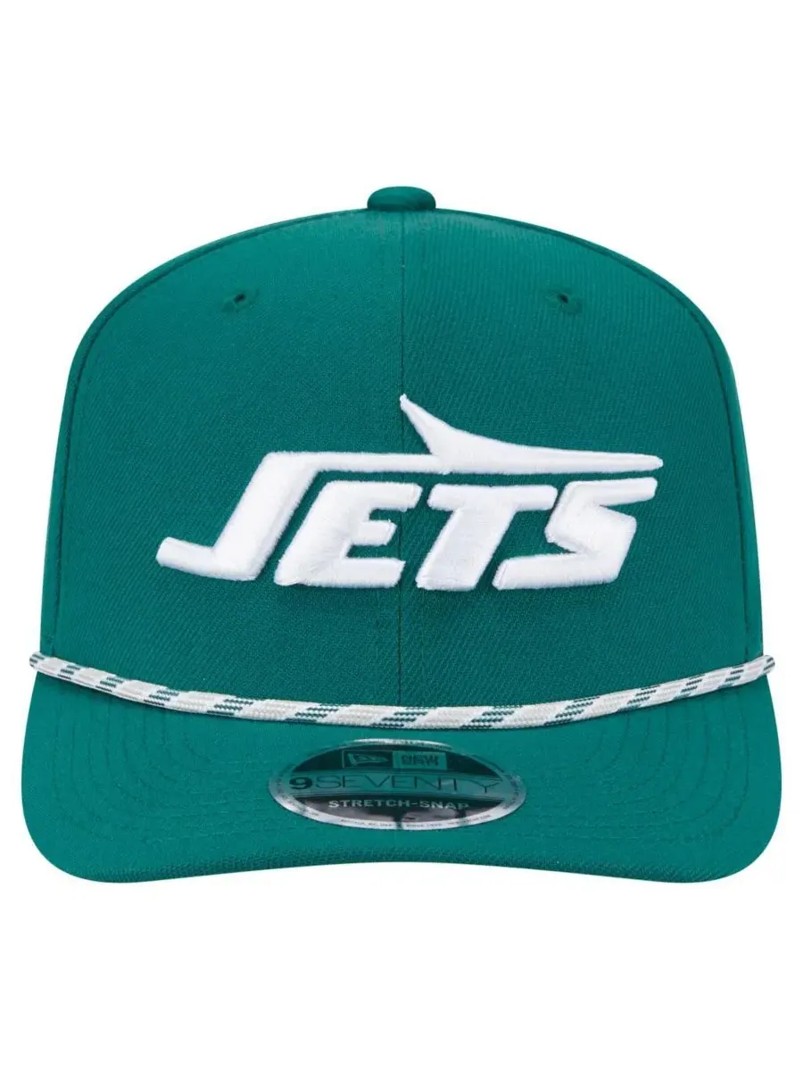 New Era Мужская зеленая кепка New York Jets Gameday Multi Rope 9SEVENTY с эластичными застежками — изображение 5 из 5