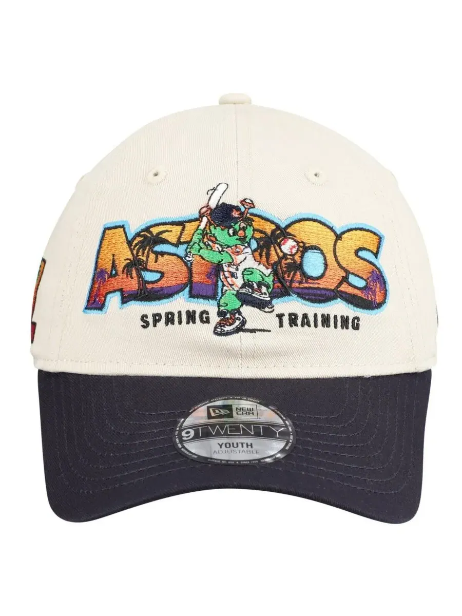 Детская бейсболка Big Boys and Girls Stone/Navy Houston Astros 2026 Spring Training Fan Pack Batter — изображение 2 из 4