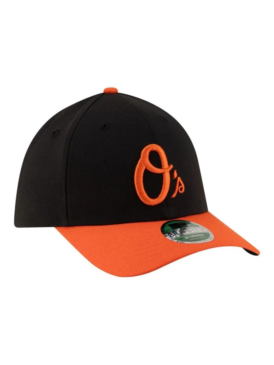 Мужская черная бейсболка Baltimore Orioles Alternate Player Replica 39THIRTY M-Crown Flex Hat New — изображение 3 из 4