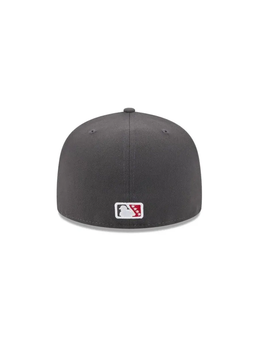 Мужская серая кепка Norfolk Tides Theme Nights 59FIFTY New Era — изображение 4 из 4, серый