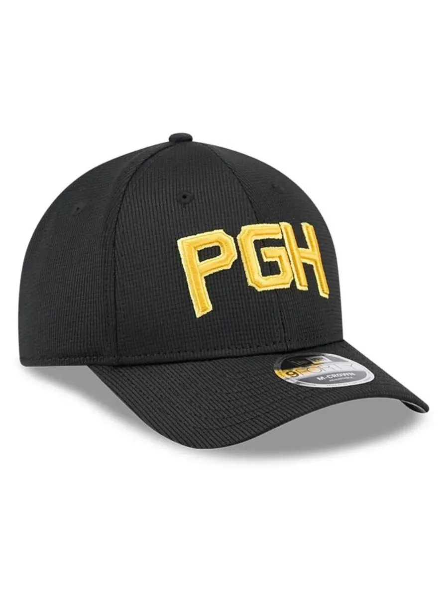 New Era Мужская черная бейсболка Pittsburgh Pirates City Connect Batting Practice 9FORTY с — изображение 3 из 4, черный