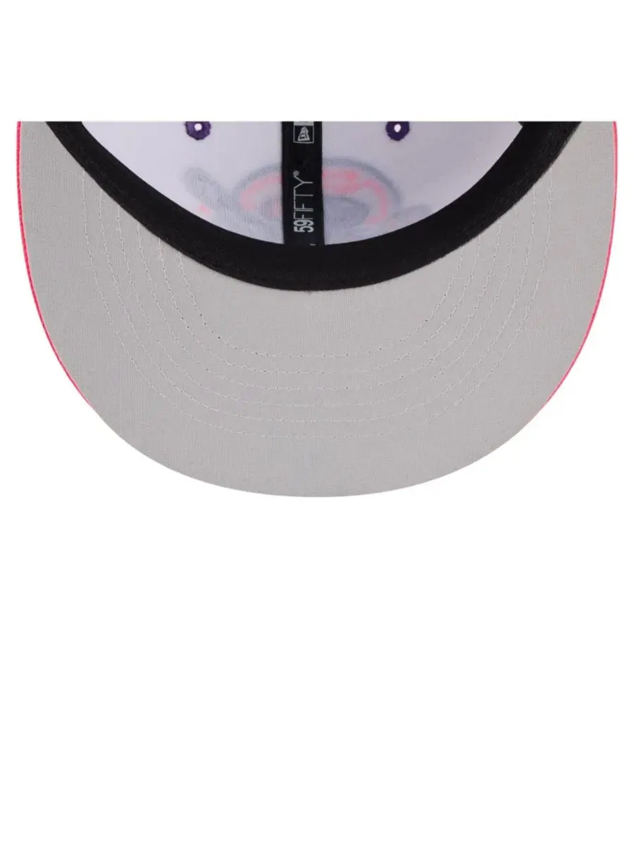 Кепка New Era 2026 Copa De La Diversion 59FIFTY — изображение 2 из 5, белый розовый