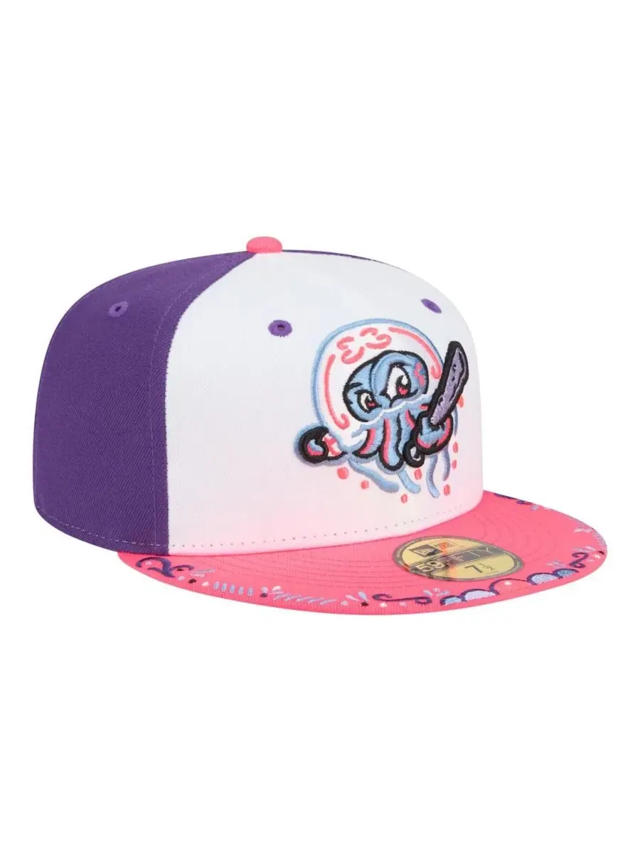 Кепка New Era 2026 Copa De La Diversion 59FIFTY — изображение 4 из 5, белый розовый