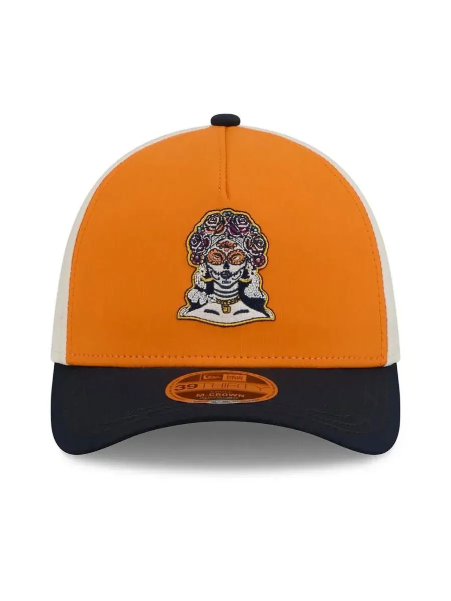 Кепка M-Crown с вышивкой San Diego Padres 2026 City Connect New Era — изображение 3 из 5, оранжевый