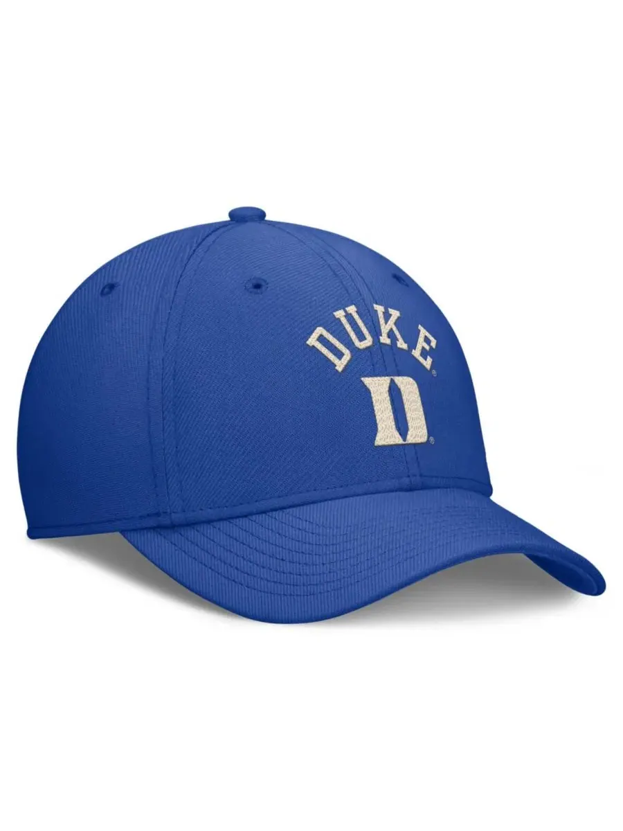 Кепка Nike Campus Prep Chained Arched Swooshflex Flex — изображение 3 из 4, королевский