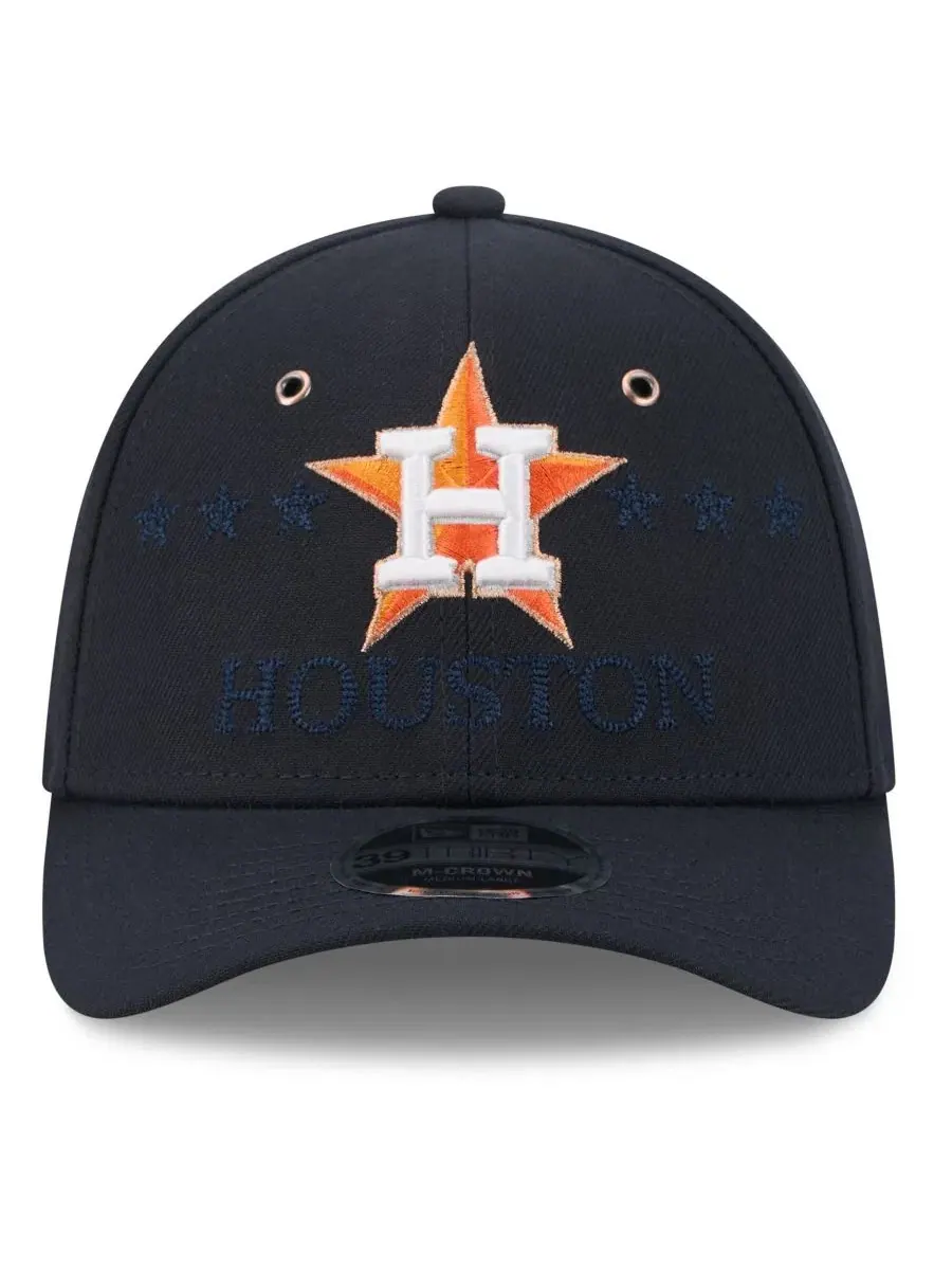 Кепка 39THIRTY Flex Hat с вышивкой, Houston Astros, 2026 MLB All-Star Game New Era — изображение 2 из 5, темно-синий