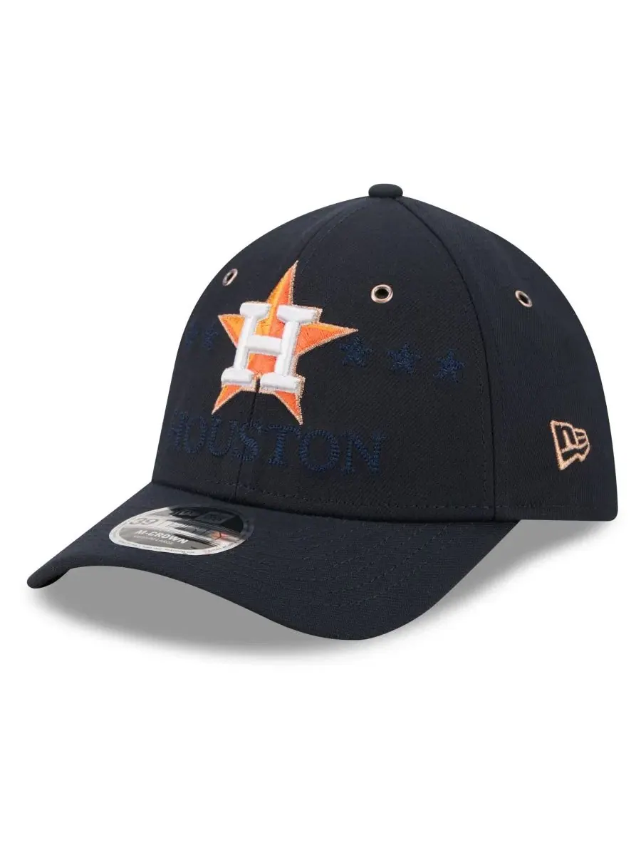 Кепка 39THIRTY Flex Hat с вышивкой, Houston Astros, 2026 MLB All-Star Game New Era — изображение 3 из 5, темно-синий