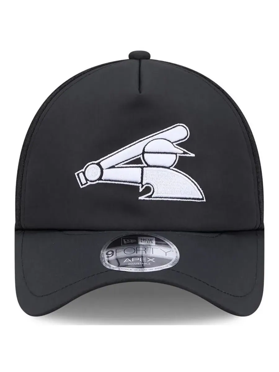 Бейсболка New Era с вышитым логотипом Chicago White Sox — изображение 4 из 4, черный