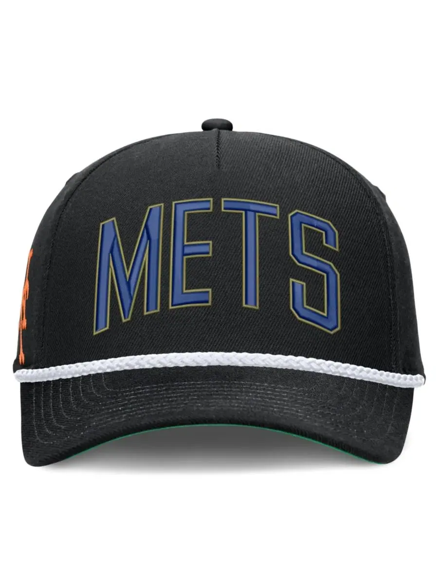 Кепка Nike New York Mets Cooperstown Collection Rise — изображение 2 из 5, черный зеленый