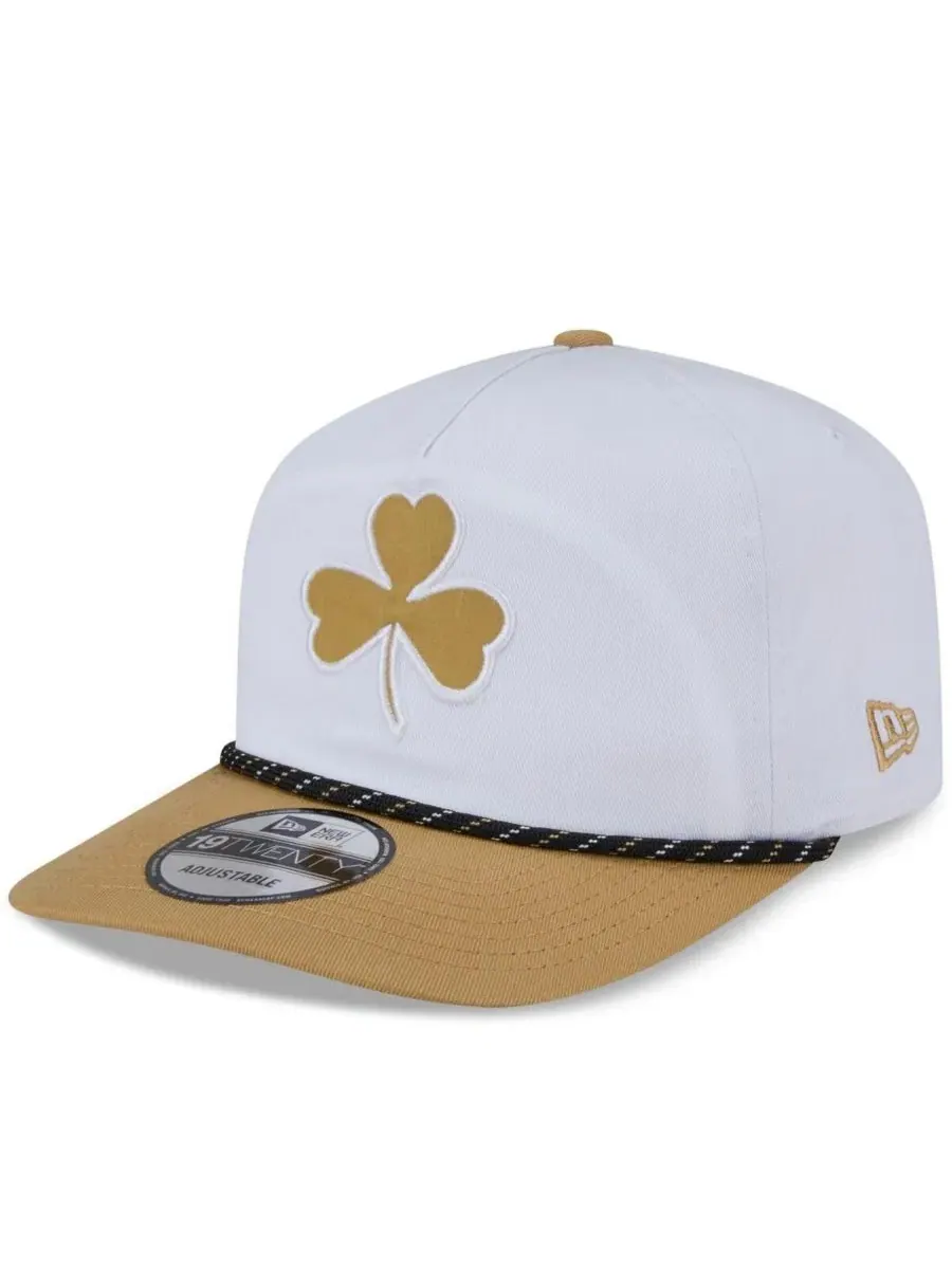 Кепка 19TWENTY с вышитым логотипом команды New Era — изображение 2 из 5, белый золотистый