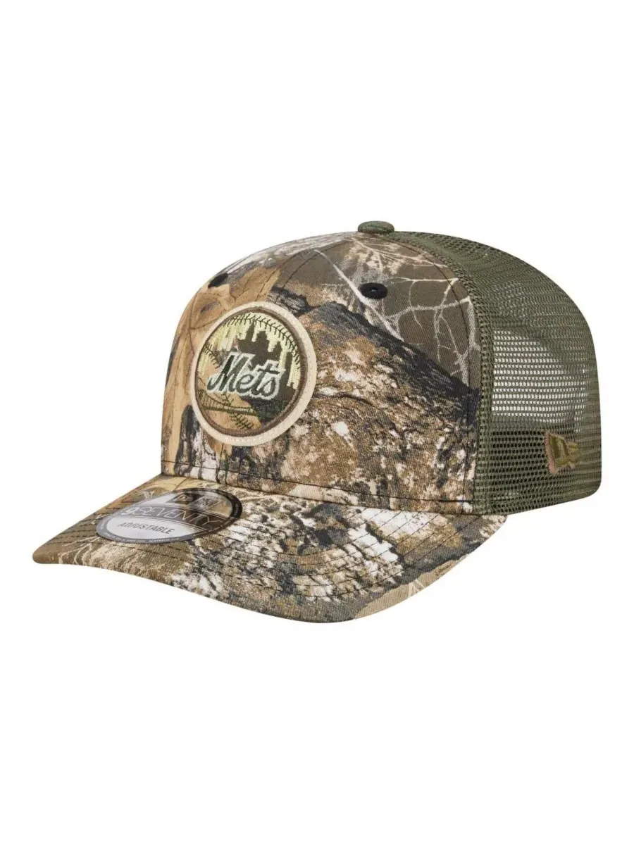 Кепка Realtree 9SEVENTY с вышивкой New York Mets New Era
