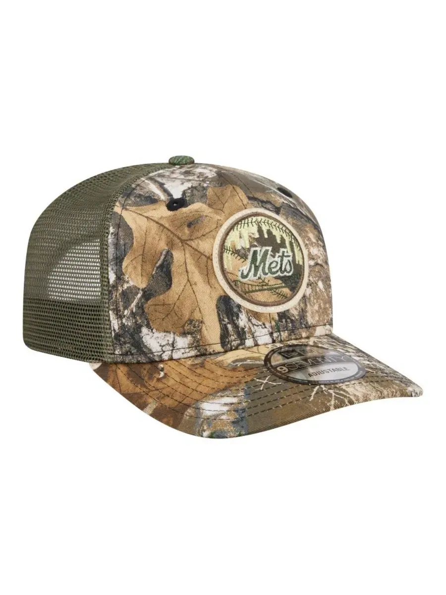 Кепка Realtree 9SEVENTY с вышивкой New York Mets New Era — изображение 3 из 4, камуфляж