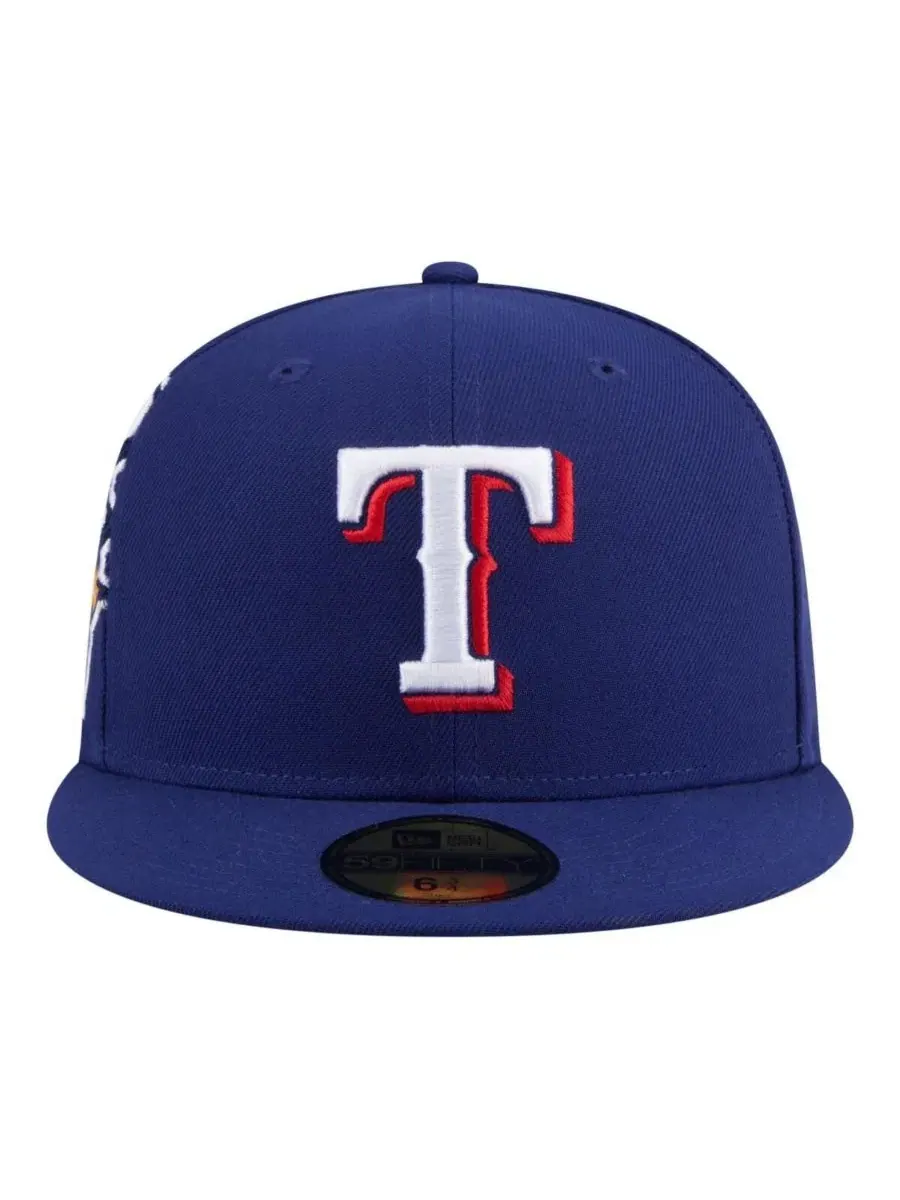 Кепка New Era Texas Rangers Hidden Hit 59FIFTY — изображение 2 из 5, королевский