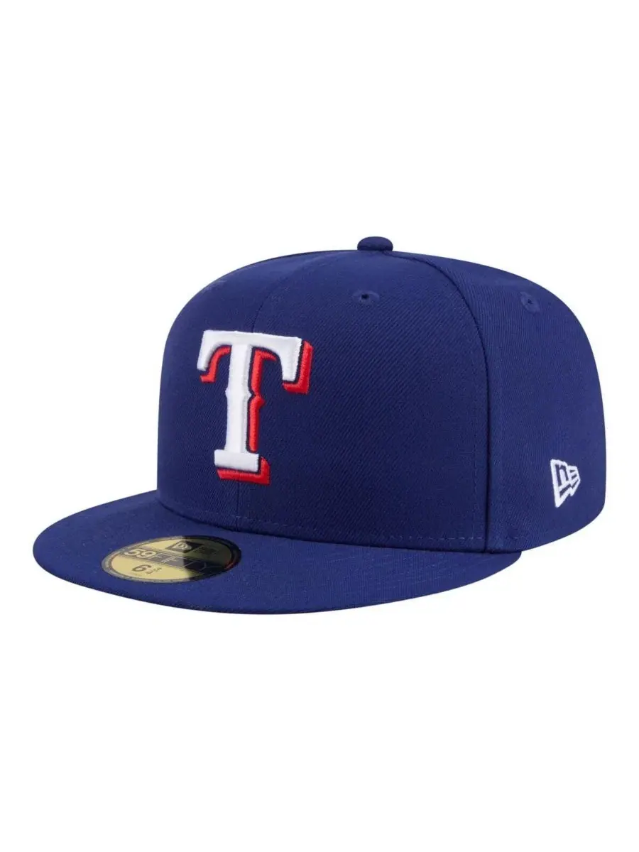 Кепка New Era Texas Rangers Hidden Hit 59FIFTY — изображение 3 из 5, королевский