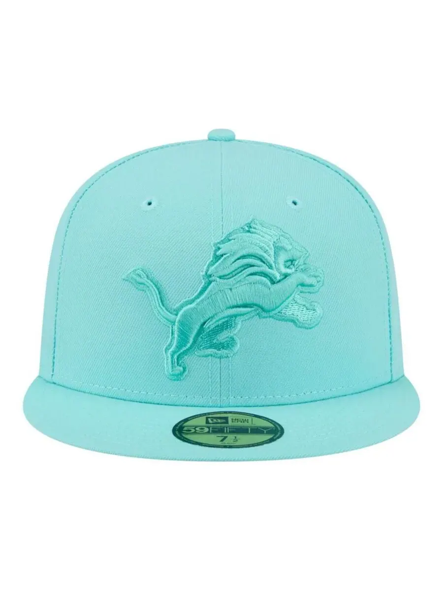 Кепка с козырьком Detroit Lions New Era — изображение 2 из 5, бирюзовый