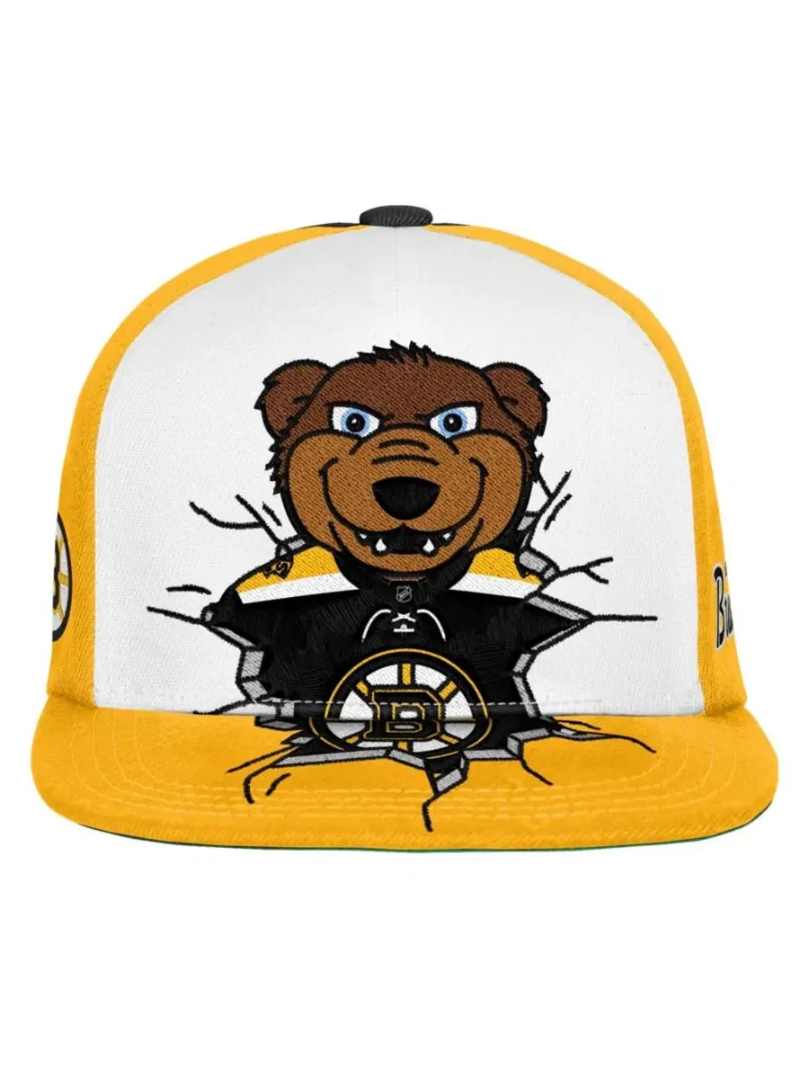 Кепка-снэпбек с эмблемой Boston Bruins Mitchell & Ness — изображение 3 из 3, черный